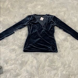 J.Crew Mercantile velvet shirt